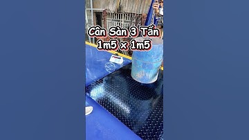 Cân Sàn Điện Tử 3 Tấn - Sự Lựa Chọn HÀNG ĐẦU Cho Các Doanh Nghiệp #shorts