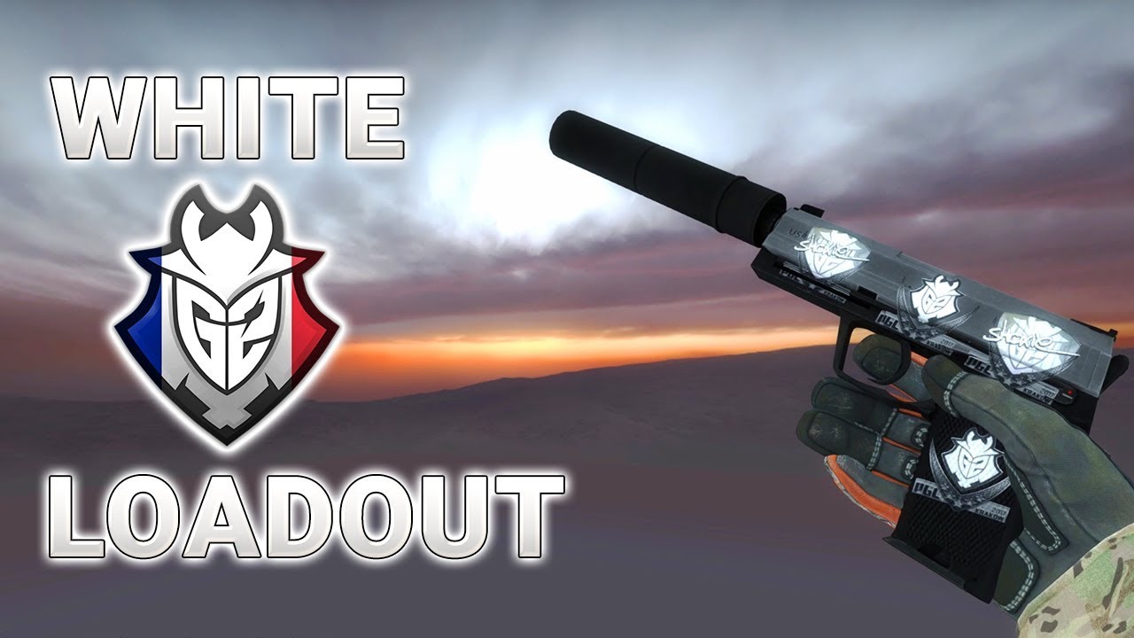 CS:GO White Loadout (G2 Themed) - YouTube