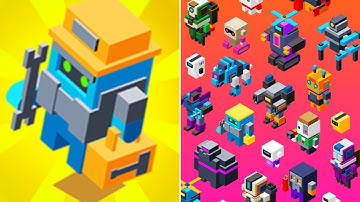 Robot Merge 🤖⚙🤖 All Levels Gameplay Android iOS