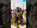 Hulk aur Thanos ki Eid Mubarak 🤝🌙 | Eid Festival Special #shorts