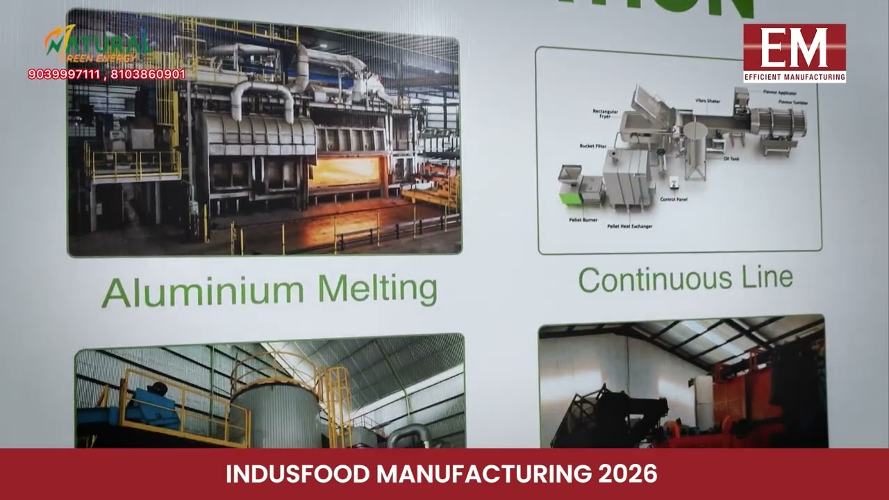 Natural Green Energy at INDUS FOOD MANUFACTURING EXPO Delhi | Stall Interview & Product Showcase 