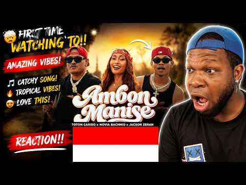 FIRST TIME LISTENING TO!! 🇮🇩TOTON CARIBO - AMBON MANISE FT. NOVIA BACHMID & JACSON ZERAN (REACTION)