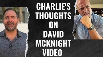 Comments on David McKnight Roth Conversion Video