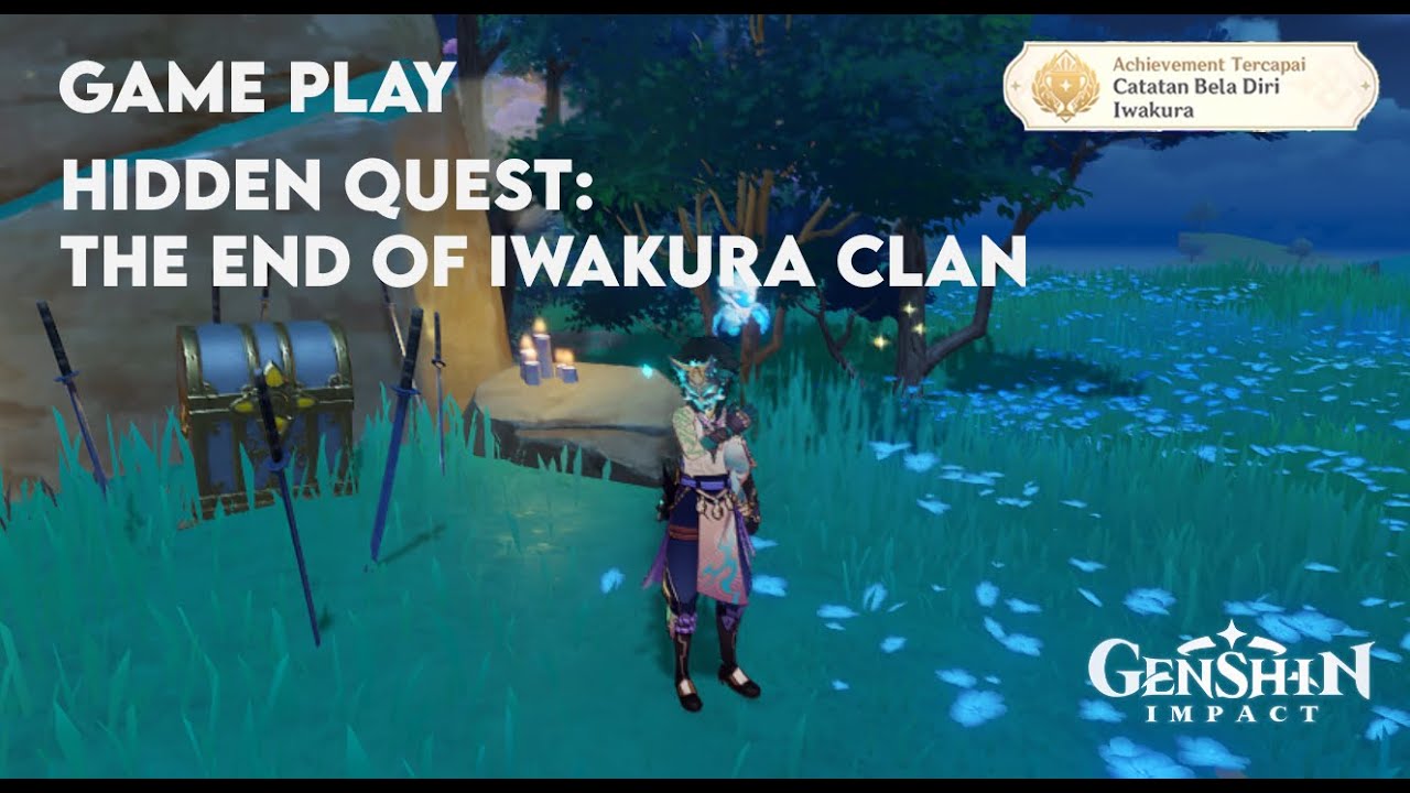 Hidden Quest The End of Iwakura Clan I Genshin Impact YouTube