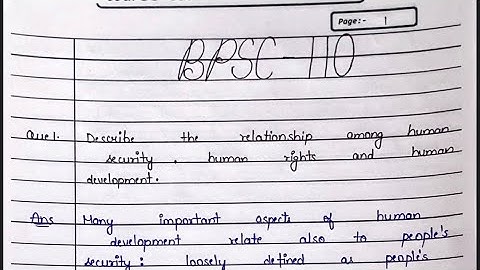 BPSC 110 ENGLISH MEDIUM HANDWRITTEN ASSIGNMENT 2021-22 | FOR PDF WHATSAPP ON 9354372788