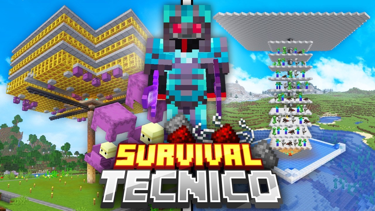 Hice una MEGA GRANJA de SHULKERS & la TIPICA GRANJA de MOBS en MINECRAFT 1.21.11!✌ #8