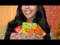 ASMR Leftover Halloween Candy Whisper Ramble 🎃👻🍬