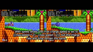 Sonic CD Peelout/Spindash Charge Info