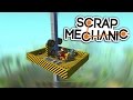 ПОДЬЕМНИК ДО НЕБЕС И МОНСТР - Scrap Mechanic