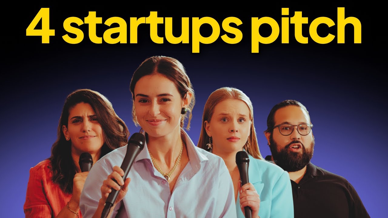 4 Founders Have 1 Minute Each to Pitch 2 Investors | ft. Nika Duan ...