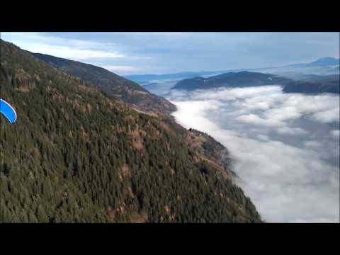Gleitschirmflug von der Gerlitzen