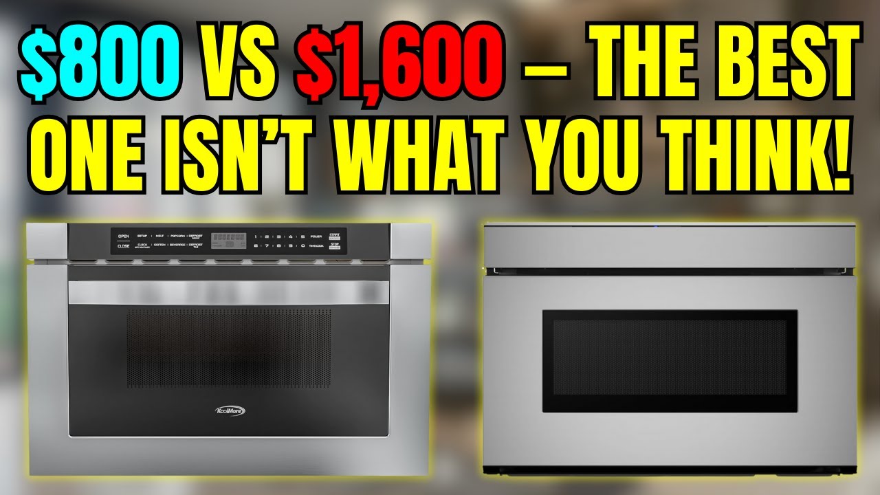 I Researched 5 Built-In Drawer Microwaves — and Only ONE Is Truly Worth Buying!