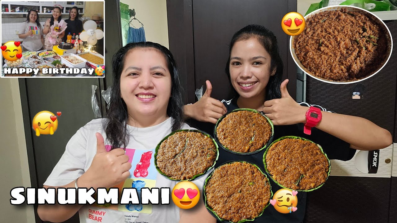 Nagluto ng Isang Talyasing Sinukmani🥰