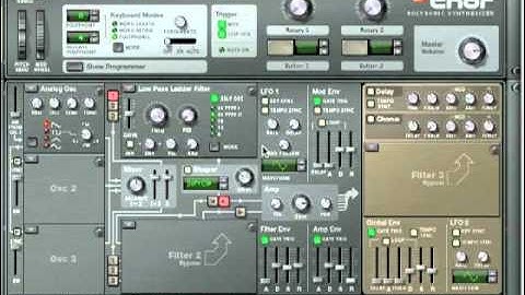 Create The Synth From "Afrojack- Take Over Control" In Propellerhead