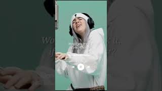 Billie Eilish --- I Dont Wanna Be You Anymore Lyrics