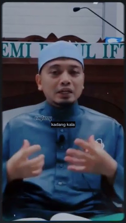 Istikharah meminta petunjuk dari Allah - Ustaz Wadi Anuar