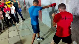 New Boxing Technics From England's Coach Garry At R Boxing Academy Jaipur