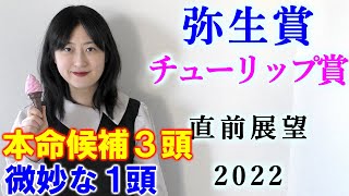 【競馬】弥生賞ディープインパクト記念 チューリップ賞 2022 直前展望 (出走馬全頭分析はブログで！)