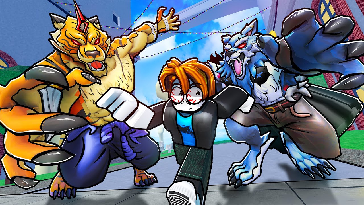 TIGER & WOLF Admin Abuse in Blox Fruits!