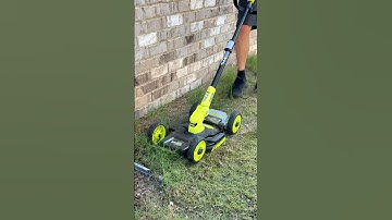 $150 Ryobi 3-in-1: Mow. Trim. Edge.