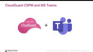 CloudGuard CSPM and MS Teams