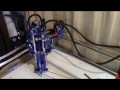 ЧПУ фрезер напечатаный на 3D-принтере - часть № 2 Пробный запуск.. рисуем корону..