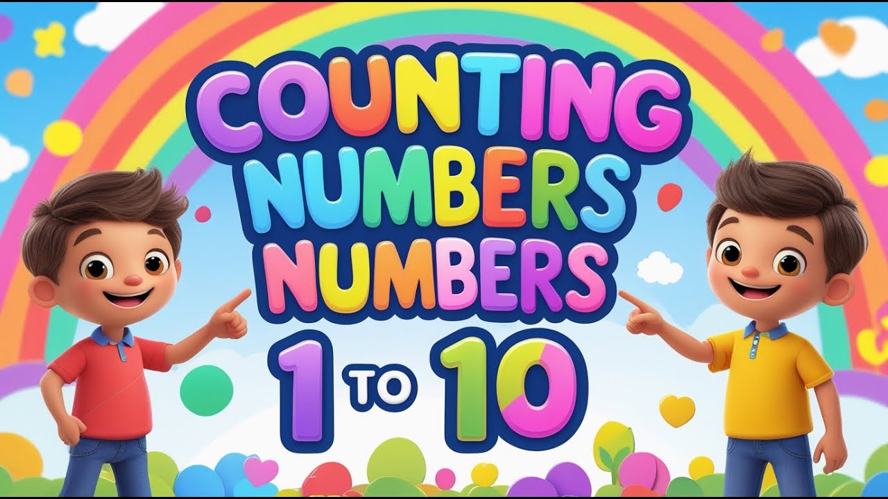 Numbers Song 1 to 10 🎵 |Learn Numbers With Poem | Kids Poem & Nursery Rhyme 📖 | Brightkids Rhyme