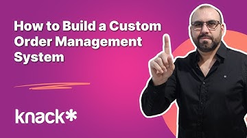 How to Build a Custom Order Management System