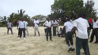 Mtama Students At Mtwara Beach
