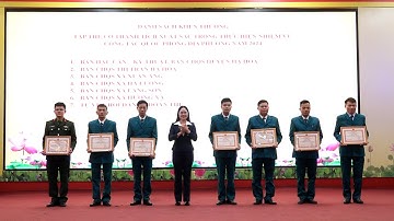 TỔNG KẾT CÔNG TÁC QUỐC PHÒNG ĐỊA PHƯƠNG NĂM 2024.