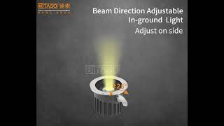 EARTHA Series Beam Direction Adjustable Inground Light