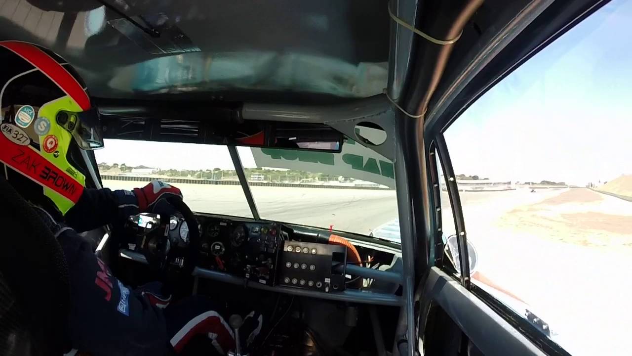 Zac Brown Mazda Raceway Laguna Seca In-Car Porsche 935 - YouTube