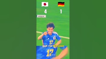 Ketika timnas jepang menjadi mimpi buruk jerman 🥶 ! #football #jepang #jerman #timnas #ball