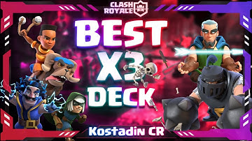 ⚡EASY WIN TRIPLE ELIXIR CHALLENGE WITH BEST 3X ELIXIR DECK⚡