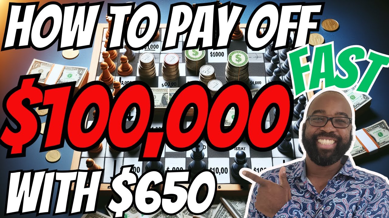 How To Pay Off $100,000 FAST... With $650