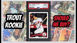 Should We Buy a Topps Update Mike Trout Rookie Card PSA 10 Right now?