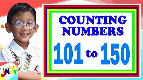 101 to 150 | Counting Numbers | JMTV