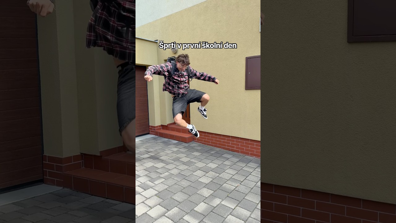 Šprti v první školní den 😂 #fyp #foryoupage #funny #shorts #school