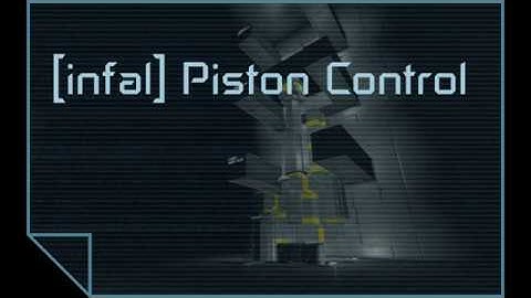 Piston Control - Example - Space Engineers Ingame Script