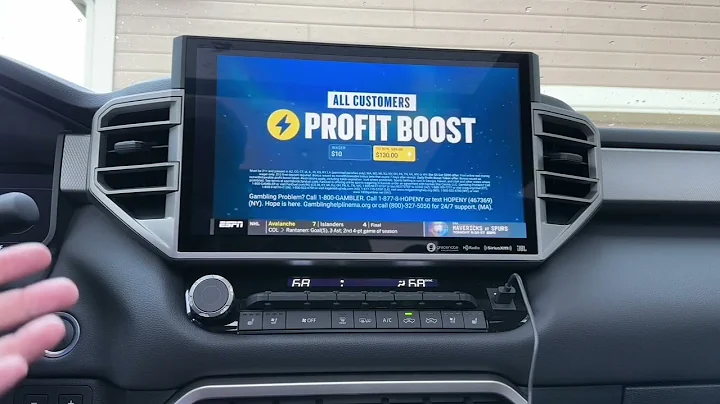 Binize CarPlay Ai Box on Toyota Ⅱ