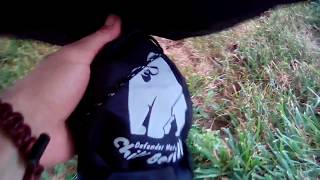 Review: Chill Gorilla Oh Hell No! bug net, Snugpak 10×10 tarp in the rain