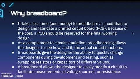 1.1.5 Breadboards