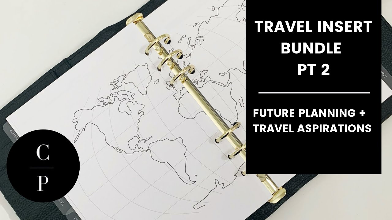 Travel Vision Board, Future Planning + Aspirations