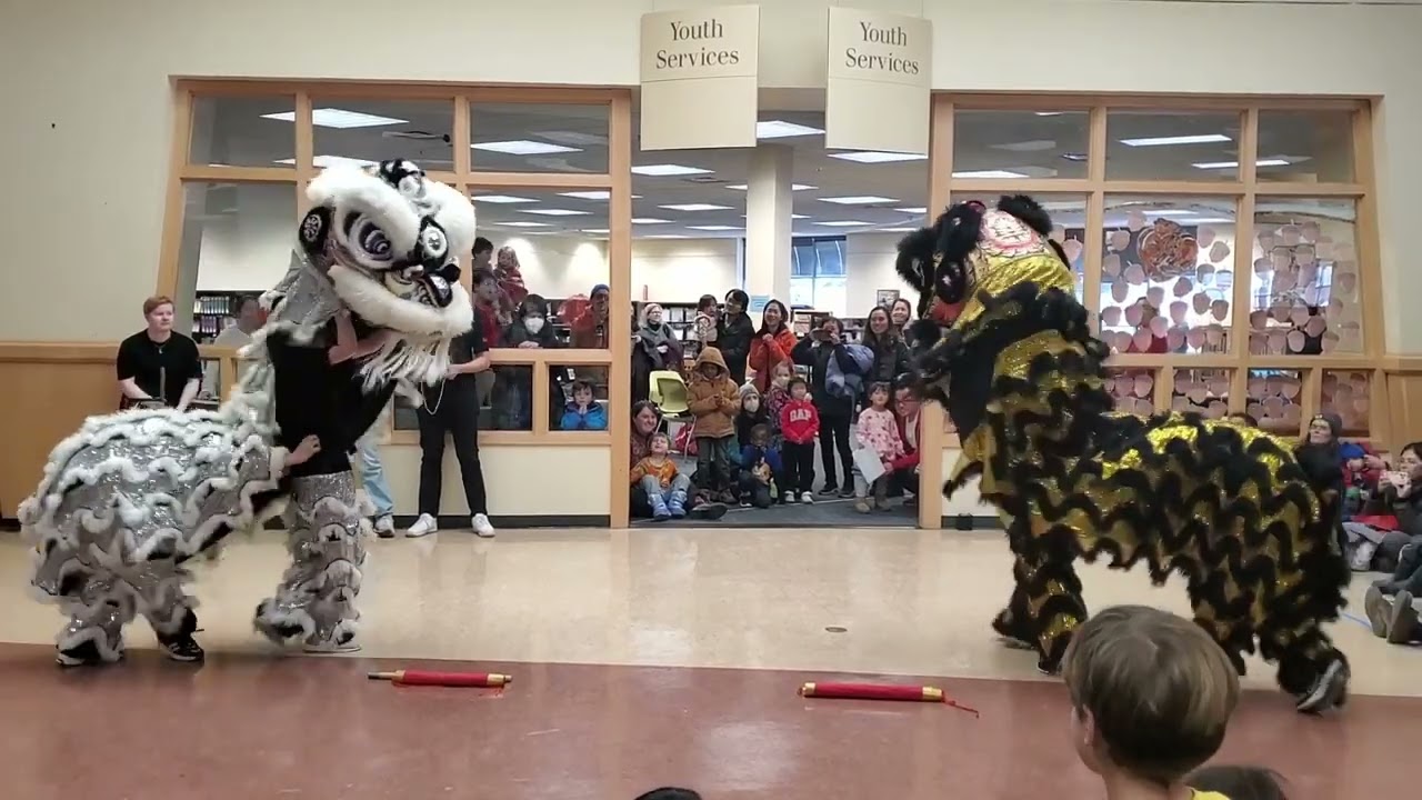 Tompkins County Public Library | Cornell Lion Dance