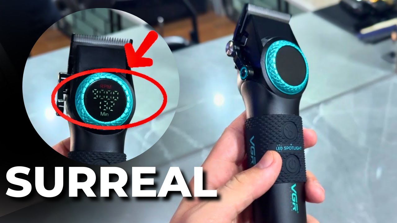 MELHOR MÁQUINA DE CORTAR CABELO 2025 | VGR V001 REVIEW