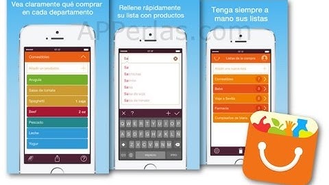 Organizy, la app para crear listas de la compra