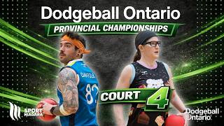 Dodgeball Ontario Provincial Championships 2026 | Court 4