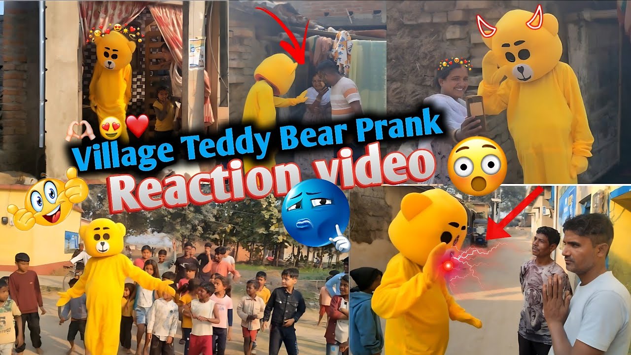 Village Me Teddy Bear Prank 😳 | Sab Shock Ho Gaye🤯