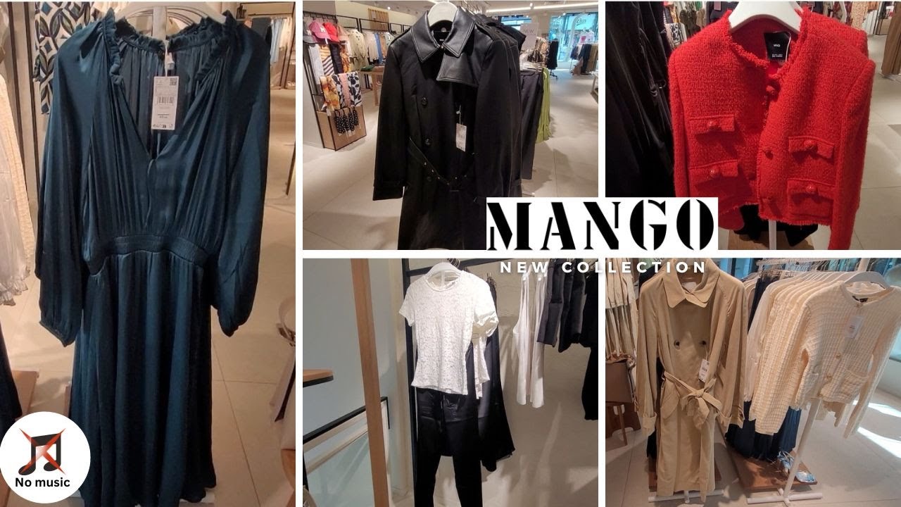 MANGO WOMEN'S CLOTHING NEW COLLECTION AUGUST 2023 YouTube