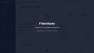Viagilize: O painel do programa de Fidelidade | tutorial do sistema para agências de viagens